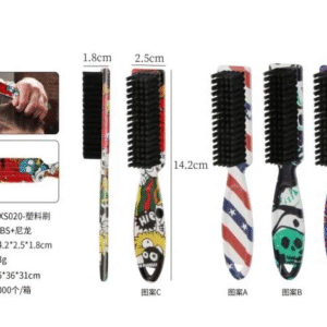 Escova disface com cores mistas