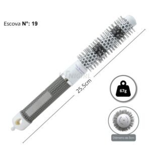 Escova Térmica Cerâmica + ion / n°19