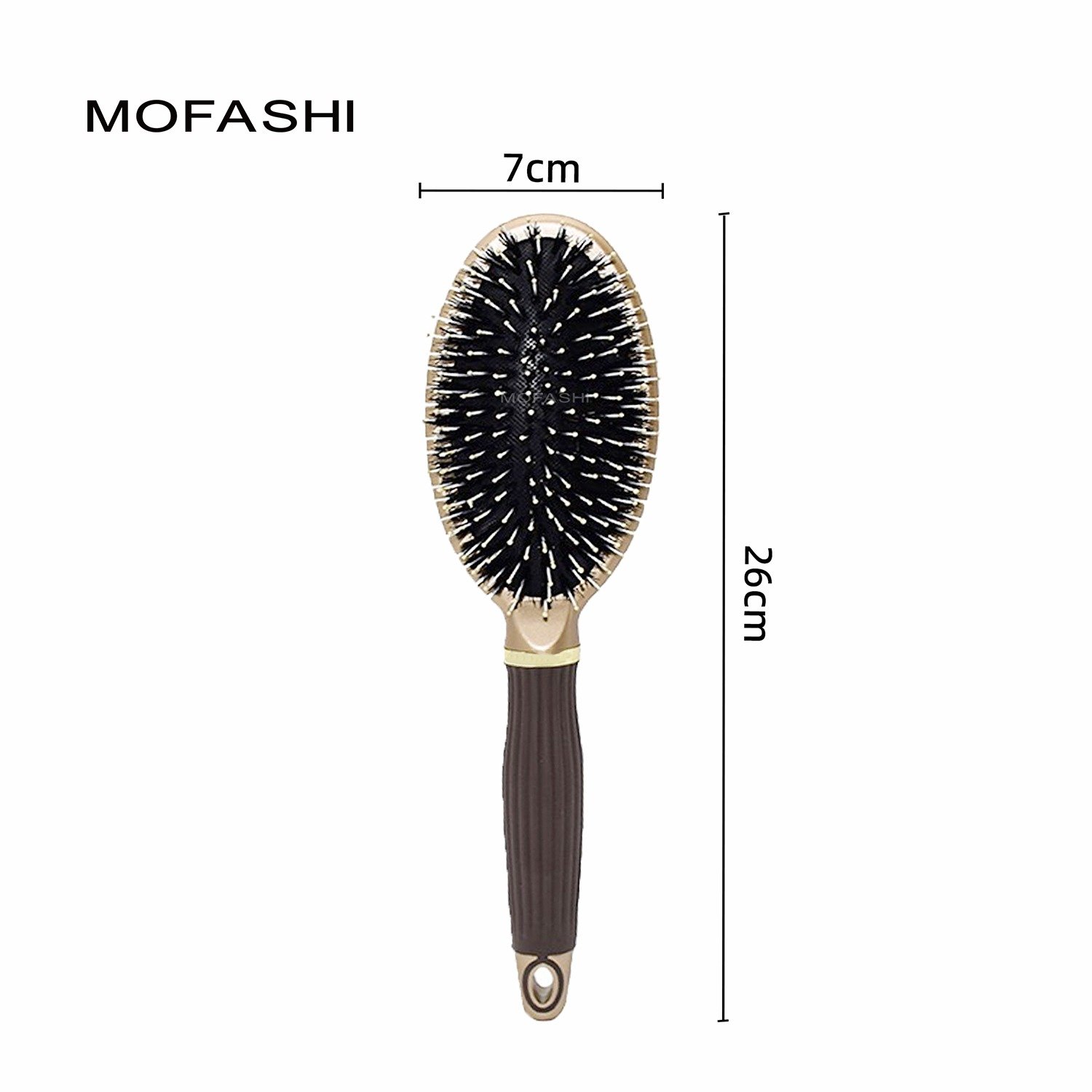 Raquete oval com javali